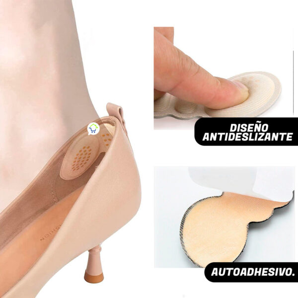 Plantillas Para Tacones X4 Protector Talón Almohadillas Zapatos Tacón