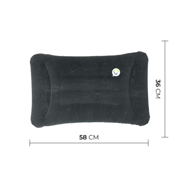 Almohada Lumbar Portátil Cojín Inflable Viajera