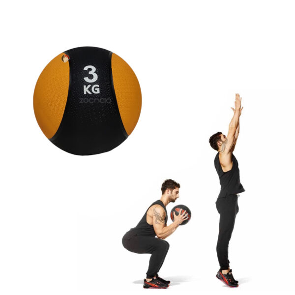 Balón Medicinal Crossfit Pelota Funcional 3 Kg