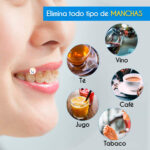 Blanqueador Dental Luz Led Gel Elimina Manchas