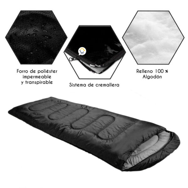 Bolsa Para Dormir Sleeping Bag Camping 1 Persona