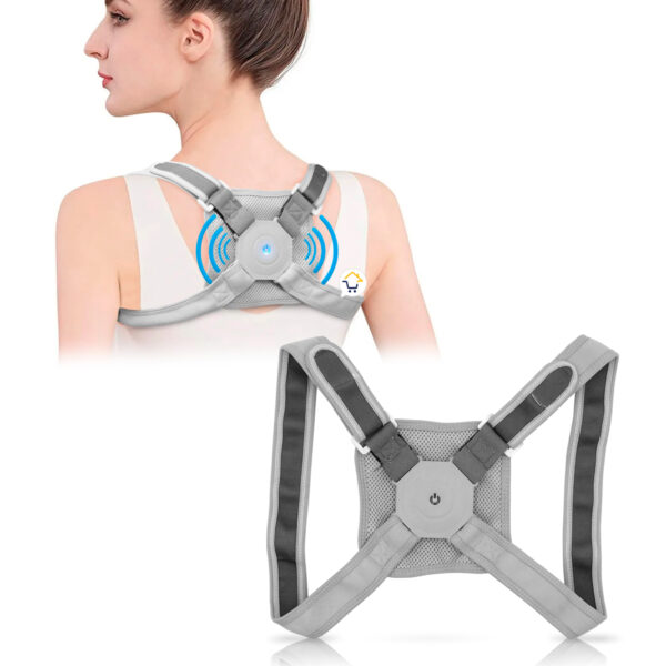 Corrector Postura Inteligente Sensor Vibración Soporte Lumbar Ny68