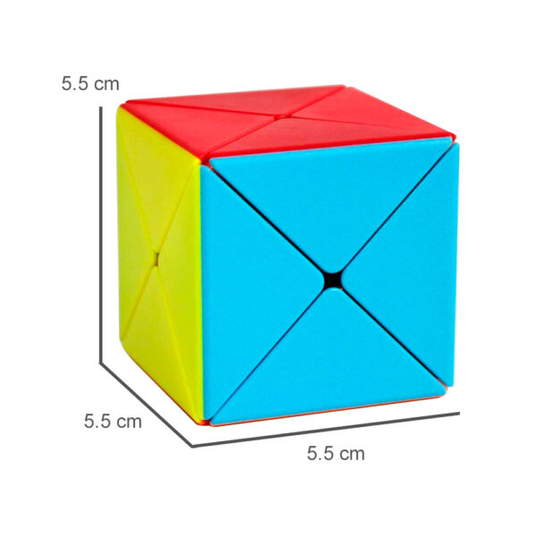 Cubo Rubik Rompecabezas 5.5 Cm Cubo Mágico Colores