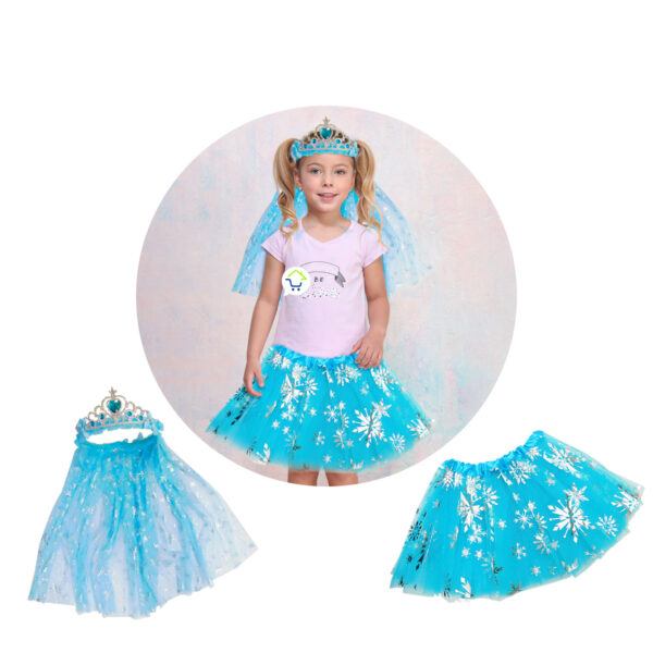 Disfraz De Hada Princesa Para Niña Tutu Halloween Of-700