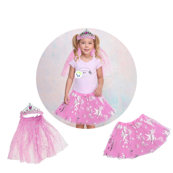 Disfraz De Hada Princesa Para Niña Tutu Halloween Of-700