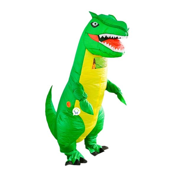 Disfraz Dinosaurio Gigante Inflable Tiranosaurio Rex Adulto