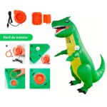 Disfraz Dinosaurio Gigante Inflable Tiranosaurio Rex Adulto