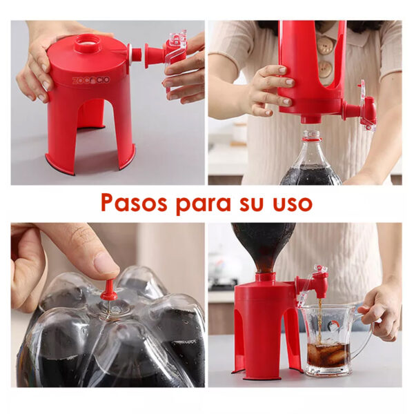 Dispensador De Bebidas Gaseosas Con Grifo Fiestas Banquetes