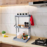 Estantería 3 Niveles Organizador Multifuncional Cocina Baño