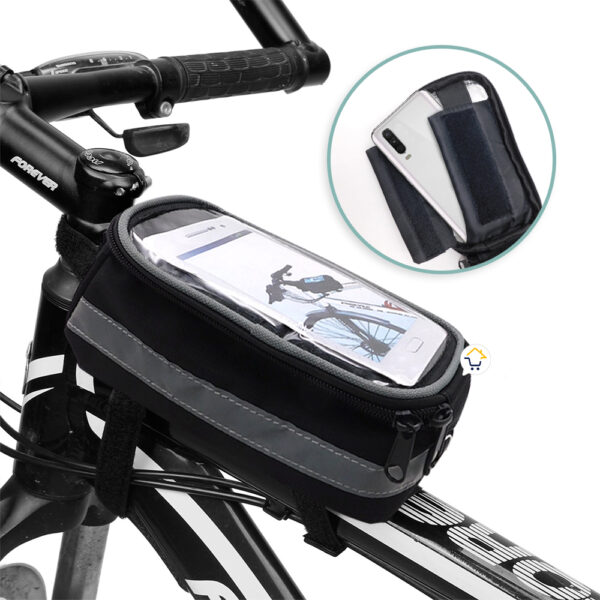 Estuche Alforja Bicicleta Impermeable Celular