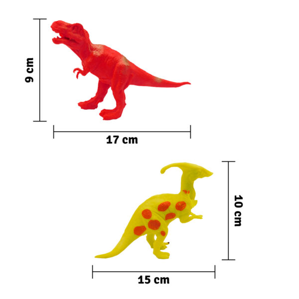 Set X6 Figuras Dinosaurios Juguete Didáctico Niños