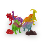 Set X6 Figuras Dinosaurios Juguete Didáctico Niños