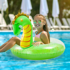 Flotador Inflable De Dragón Piscina Playa Pool