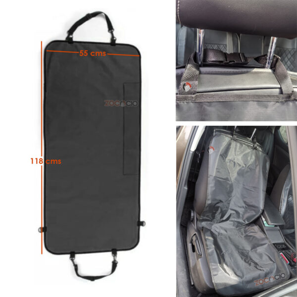 Funda De Asiento Individual De Coche Para Mascotas