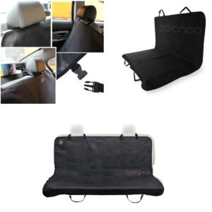 Funda Protectora De Asiento Trasero De Coche Para Mascotas