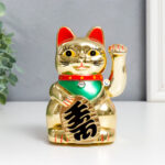 Gato De La Suerte Figura Decorativa Móvil Maneki Neko