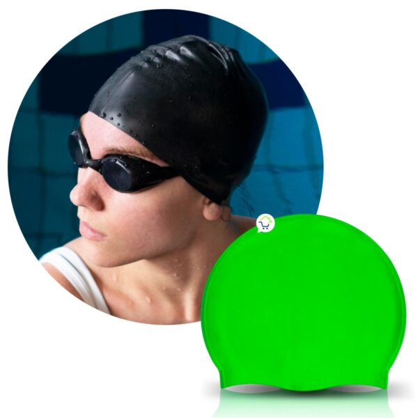 Gorro Natación Silicona Resistente Durable Piscinas St2