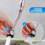 Grifo Ahorrador Agua Flexible Ecualizable Universal