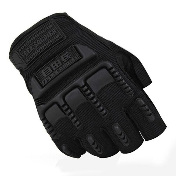 Guantes Medio Dedo Moto Tácticos Antideslizantes Mechanix