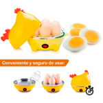 Hervidor Huevos Eléctrico Gallina Cocina Vapor 7 Huevos