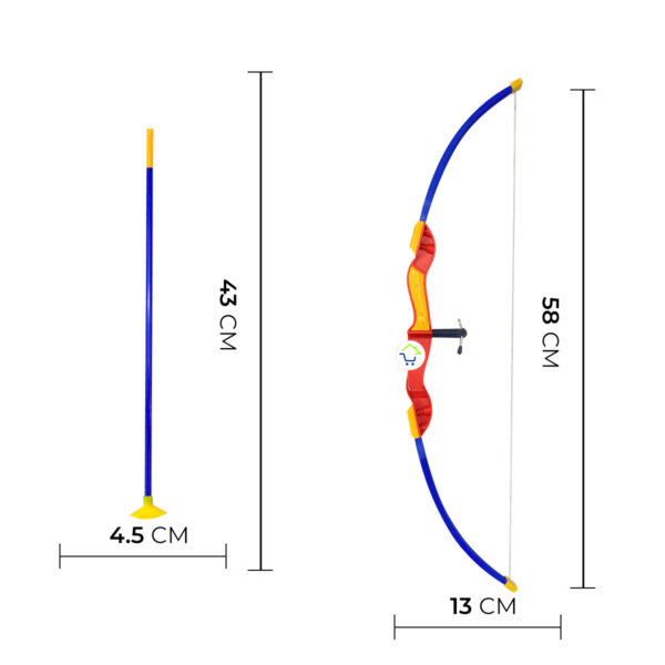 Juego De Arco Y Flechas Infantil