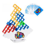 Juego Tetra Tower Bloques En Equilibrio Tetris Apilable