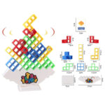 Juego Tetra Tower Bloques En Equilibrio Tetris Apilable