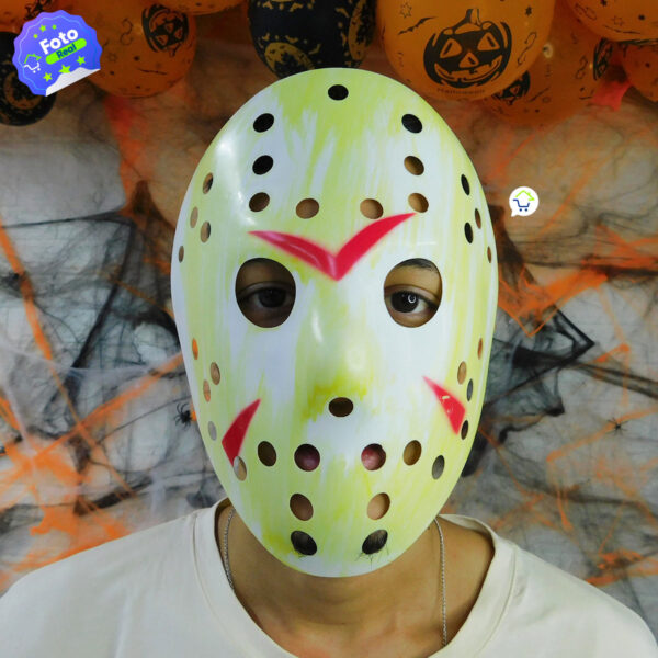 Máscara Asesino Jason Halloween Hockey Disfraz