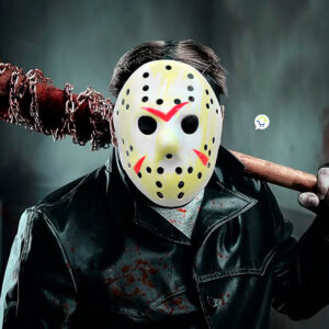 Máscara Asesino Jason Halloween Hockey Disfraz