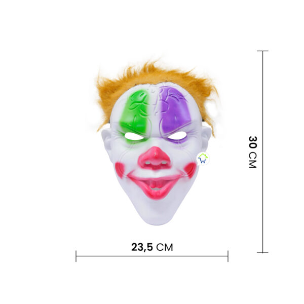 Máscara Halloween Payaso Asesino Disfraz