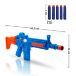 Metralleta De Dardos Pistola Juguete Lanza Dardos Espuma