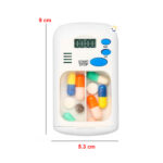 Mini Pastillero Alarma Recordatorio Medicina