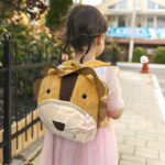 Mochila Infantil De Peluche Con Divertidos Diseños De Animales