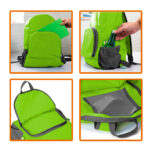 Morral Impermeable Plegable Mochila Viaje 2 Bolsillos