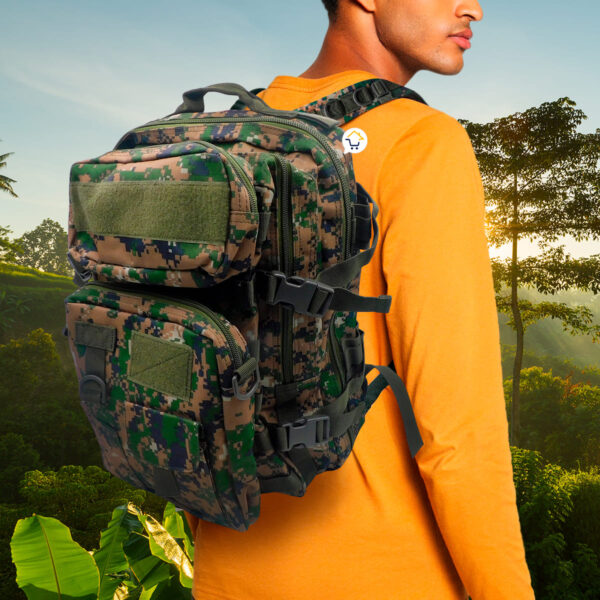 Morral Militar 40 Litros Bolso Táctico Supervivencia Camping