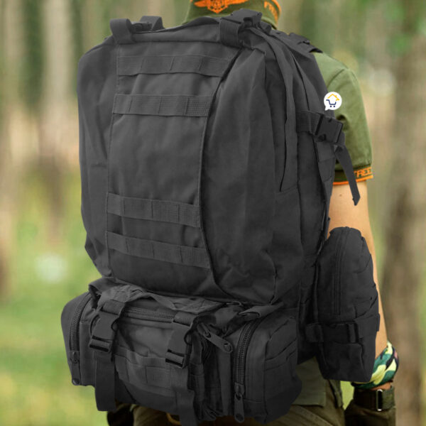 Morral Militar Grande 56 Litros Táctico Asalto Camping