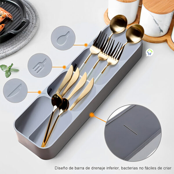 Organizador De Cubiertos Utensilios Para Cocina