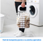 Organizador Ropa Sucia Cesta Toallas Plegable