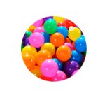 Pelotas X100 Para Piscina Multicolor Plásticas