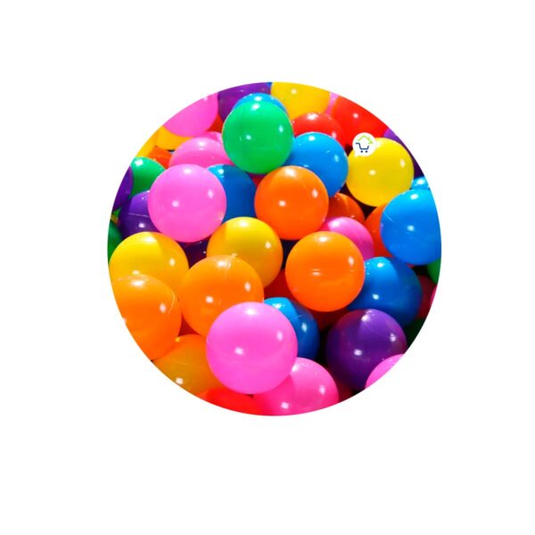 Pelotas X100 Para Piscina Multicolor Plásticas