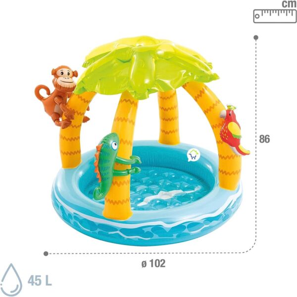 Piscina Isla Tropical Inflable Infantil