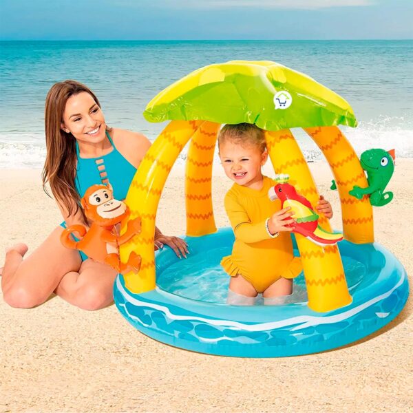 Piscina Isla Tropical Inflable Infantil