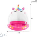 Piscina Unicornio Inflable Infantil 58438Np