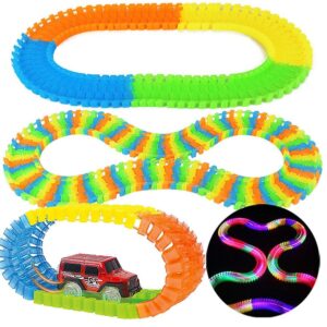 Pista Neon Armable Magic Track 172 Pcs