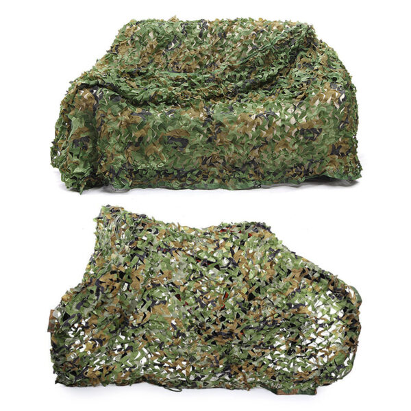 Red Ghillie Camuflaje Militar Malla Protección Caza Sombra