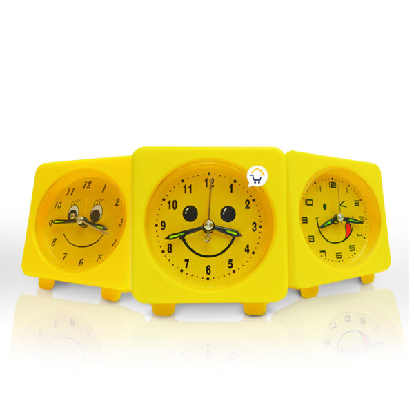 Reloj Mesa Niños Despertador Alarma Sonrisa