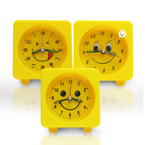 Reloj Mesa Niños Despertador Alarma Sonrisa