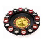 Ruleta Shots Juego De Mesa Para Tomar Spinning 16 Piezas