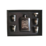 Set Licorera Jack Daniels Con Copas Y Embudo