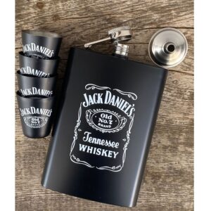 Set De Licorera Copas Y Embudo Jack Daniels